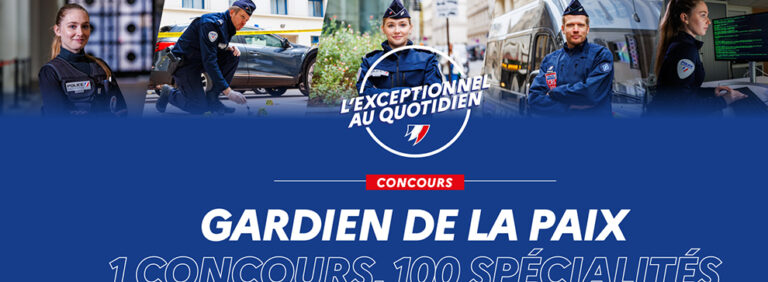 👮‍♂️Concours Gardien de la Paix - Police nationale - Information